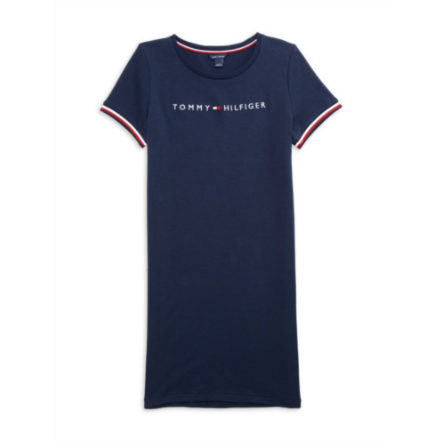 Tommy Hilfiger Girls Logo T Shirt Dress