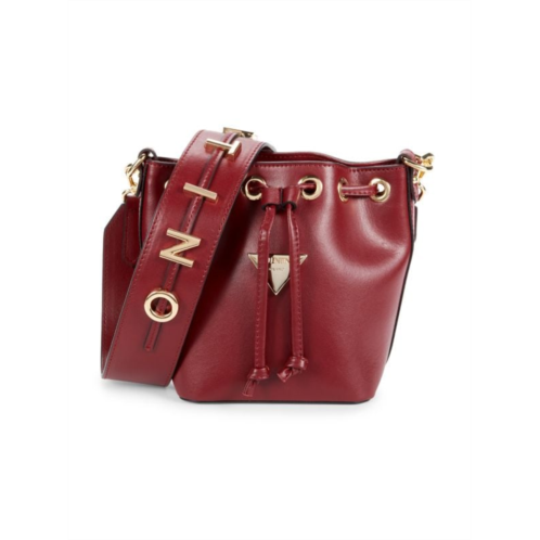 Valentino by Mario Valentino Jules Valnt Chianti Leather Shoulder Bag
