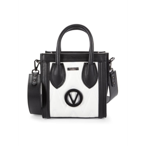 Valentino by Mario Valentino Eva Two Tone Leather Shoulder Bag