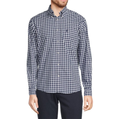 Brooks Brothers Gingham Button Down Collar Shirt