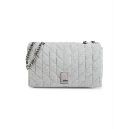 Karl Lagerfeld Paris Large Quilted Crossbody Bag