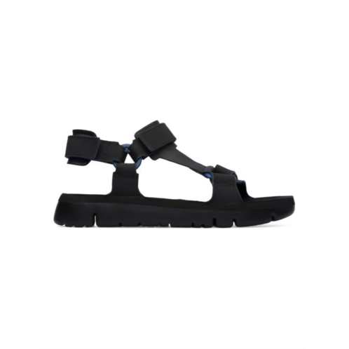 Camper Oruga Touch Strap Leather Sandals