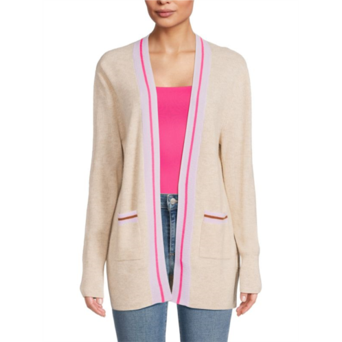 Lisa Todd Dual Tone Wool & Cashmere Longline Sweater