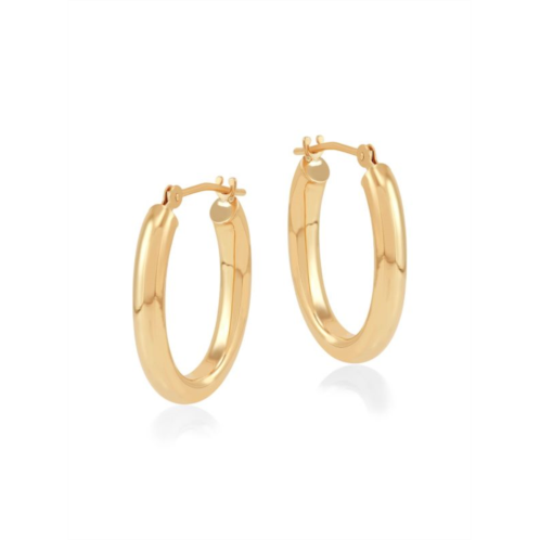Saks Fifth Avenue Build Your Own Collection 14K Yellow Gold Oval Tube Hoop Earrings