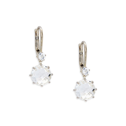 Anzie Melia Sterling Silver & White Topaz Drop Earrings