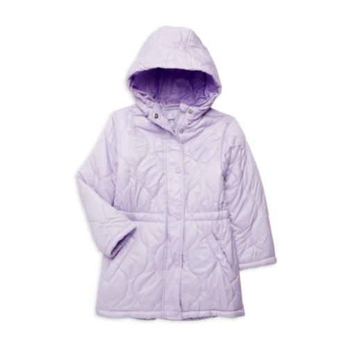Urban Republic Little Girls & Girls Quilted Hooded Jacket