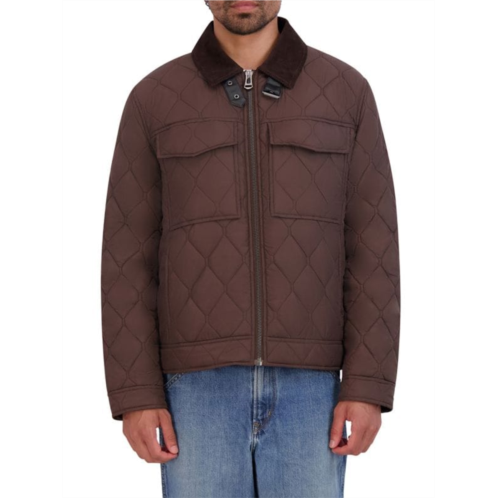 Cole Haan Diamond Quilted Jacket