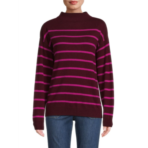 Amicale Striped Cashmere Sweater