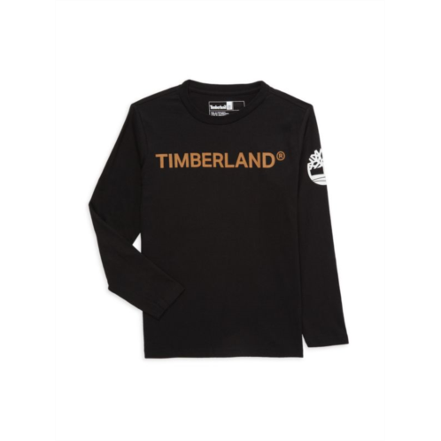 Timberland Boys Logo Graphic Tee