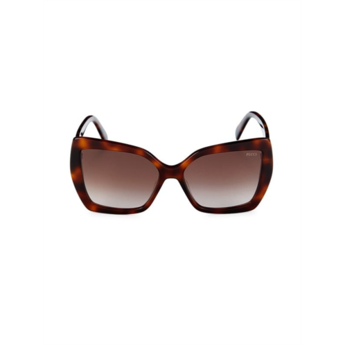 Emilio Pucci 58MM Butterfly Sunglasses