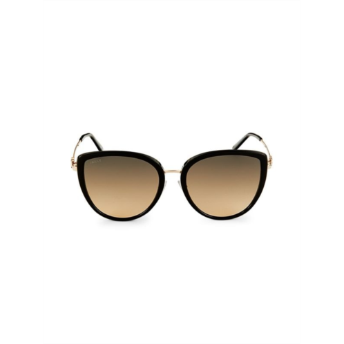 Bally 58MM Cat Eye Sunglasses