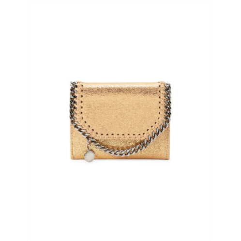 Stella McCartney Chain Trim Bi Fold Wallet