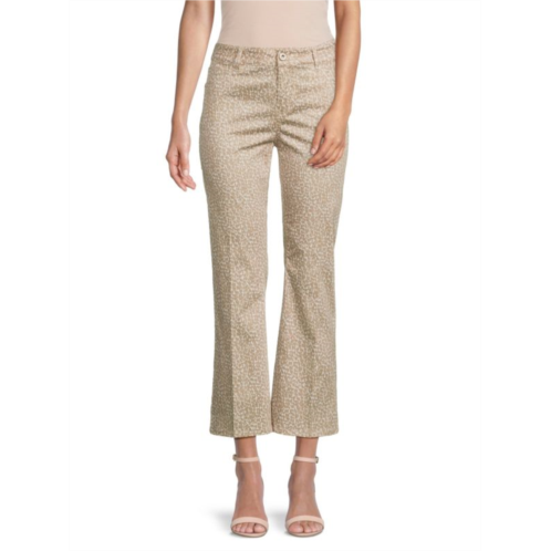 Piazza Sempione Abstract Cropped Pants