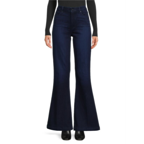 Paige Genevieve Linear Flare Jeans