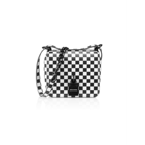 Rebecca Minkoff Love Too Checkered Leather Crossbody Bag