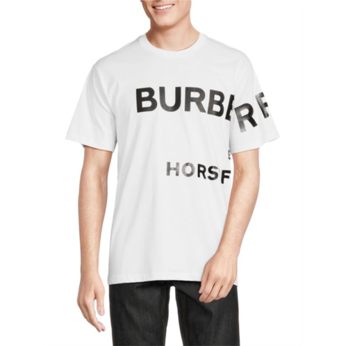 Burberry Logo Crewneck T Shirt