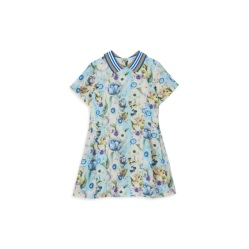 Burberry Little Girls & Girls Filippa Floral Print Polo Dress