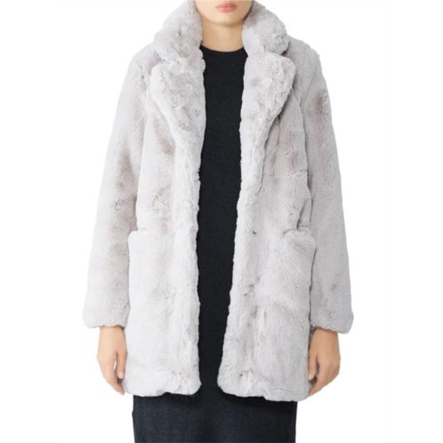 Apparis Relaxed Faux Fur Coat