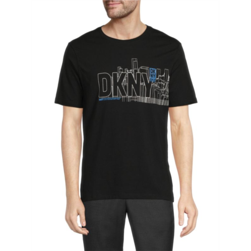 DKNY Logo Graphic T Shirt