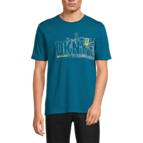 DKNY Logo Graphic T Shirt