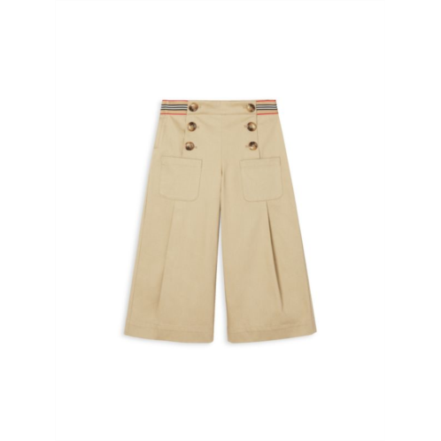 Burberry Little Girls Icon Stripe Trousers