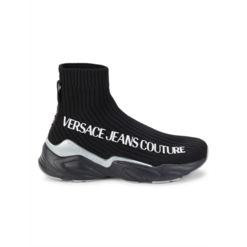 Versace Jeans Couture Logo Sock Boots