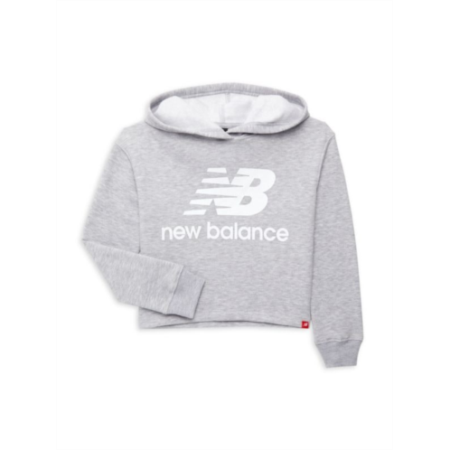 New Balance Girls Core Logo Hoodie