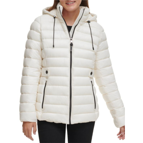 DKNY Packable Hooded Puffer Jacket