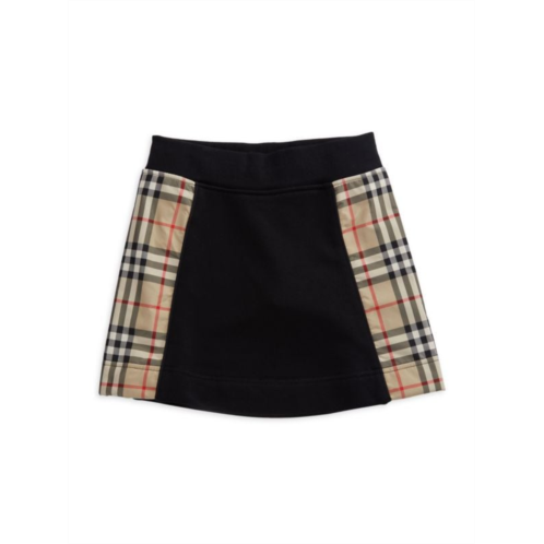 Burberry Little Girls & Girls Check Mini Skirt
