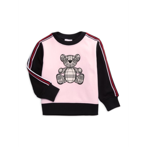 Burberry Little Girls & Girls Applique Colorblock Sweatshirt