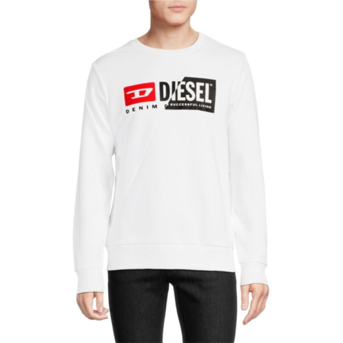 Diesel S-Girk-Cuty Logo Sweatshirt