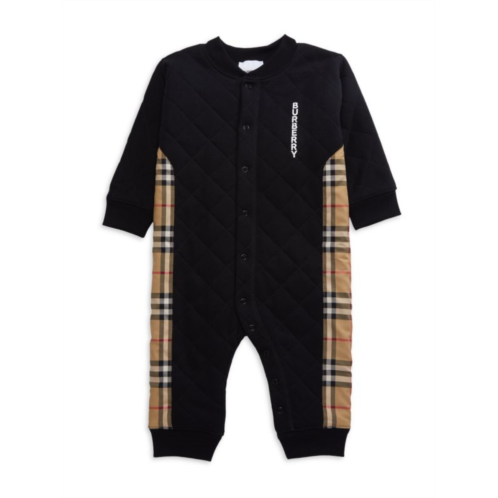 Burberry Baby Boys Quilted Tartan Check Romper