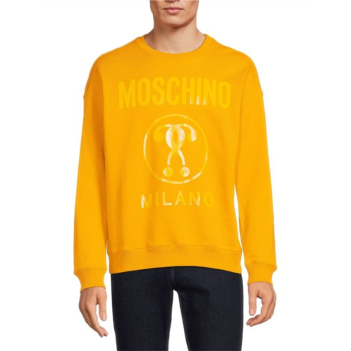 Moschino Double Question Mark Logo Sweatshirt