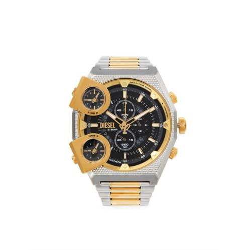 Diesel Sideshow 51MM Stainless Steel Chronograph Watch