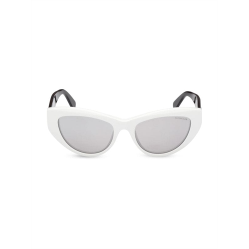 Moncler 53MM Cat Eye Sunglasses