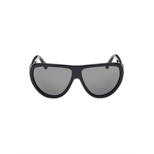 Moncler Anodize 62MM Pilot Sunglasses