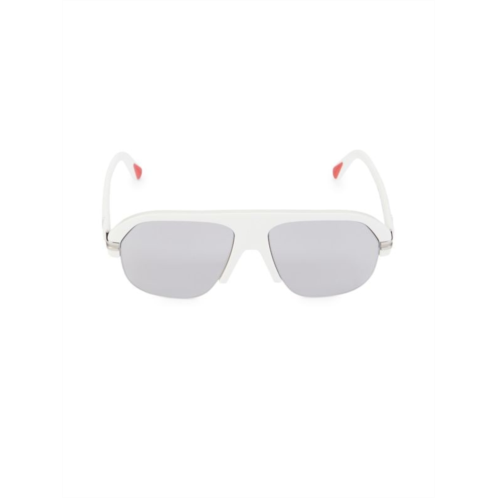 Moncler 57MM Square Aviator Sunglasses