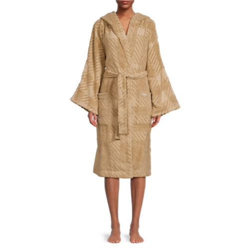 Burberry Hooded Terry Cloth Robe