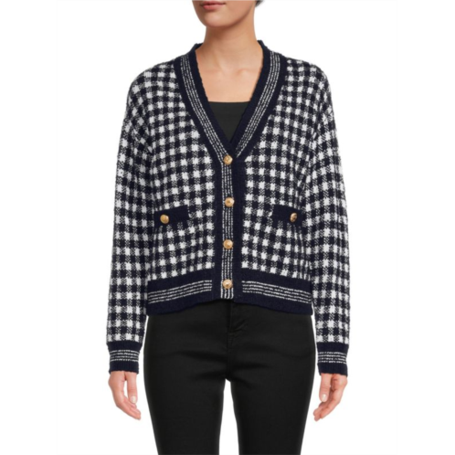 RD style Checked Cardigan