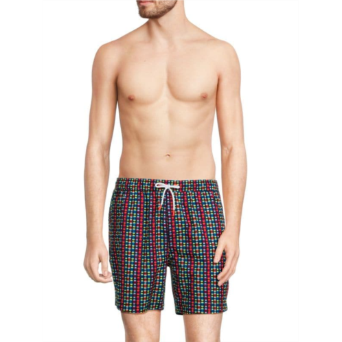 Polka Dot Swim Shorts