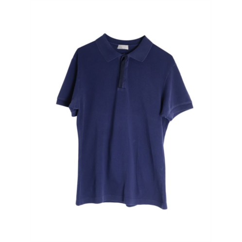Dior Polo Shirt In Blue Cotton