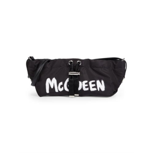 Alexander McQueen Small Logo Graphic Shoulder Bag