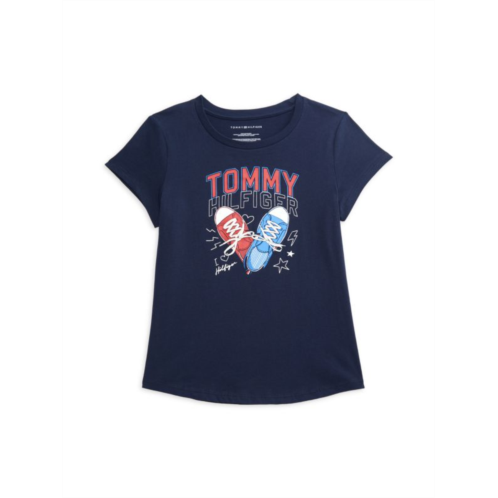 Tommy Hilfiger Girls Sneaker Logo Tee