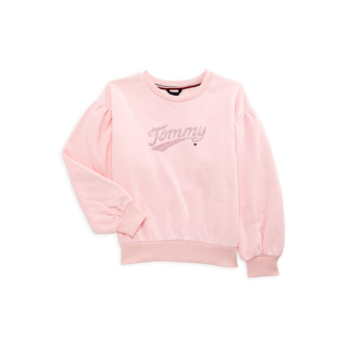Tommy Hilfiger Girls Fleece Logo Sweatshirt