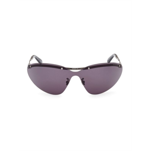 Moncler Carrion 75MM Reverse Cat Eye Shield Sunglasses
