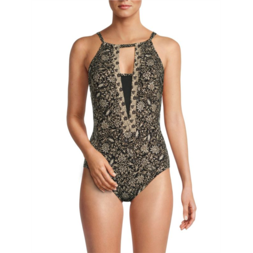 Amoressa by Miraclesuit Montague Floral One Piece Swimsuit