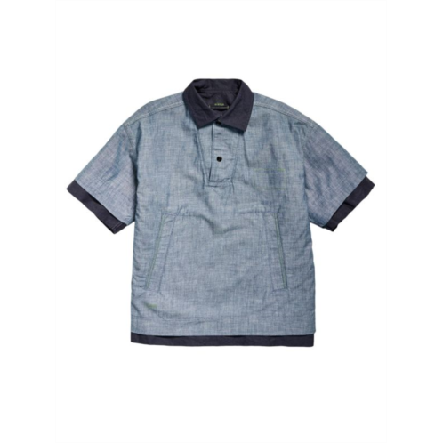 G-Star RAW Reversible Chambray Oversized Polo