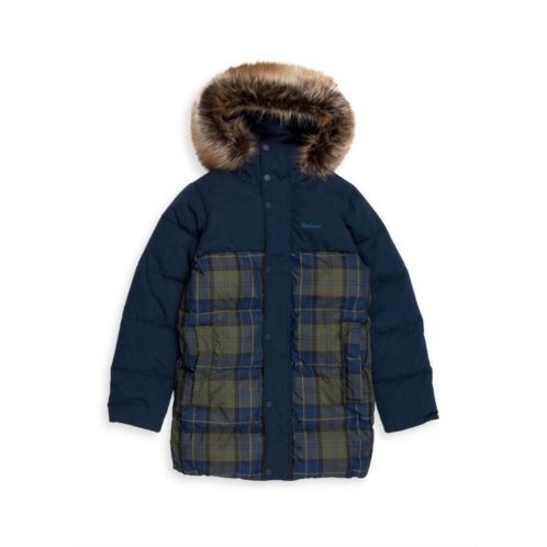 Barbour Boys Newland Baffle Quilted Jacket