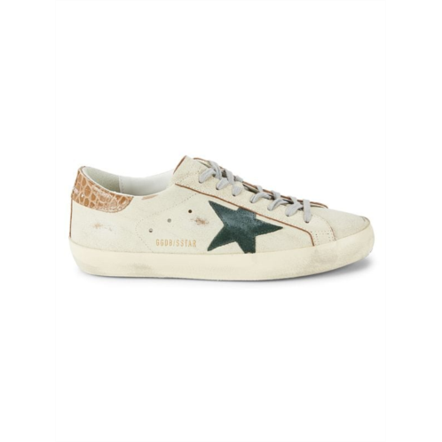 Golden Goose Star Nappa Leather & Suede Sneakers