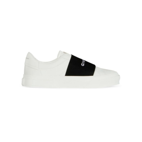Givenchy City Court Logo Leather Sneakers